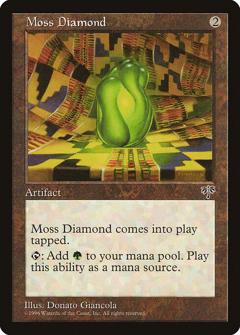 Moss Diamond card art