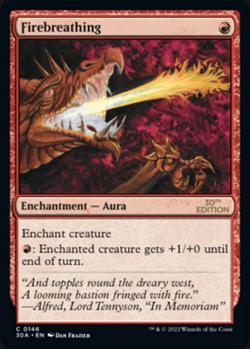 Firebreathing card art