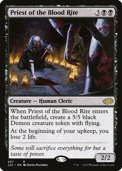 Priest of the Blood Rite card art