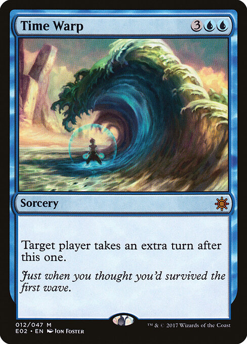 Time Warp card art