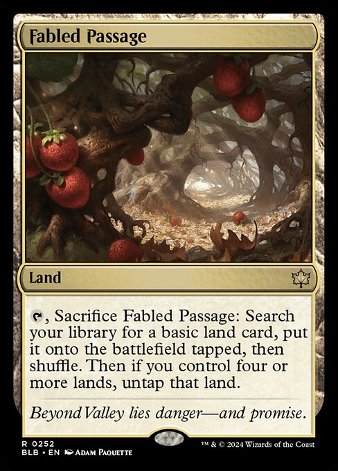 Fabled Passage card art