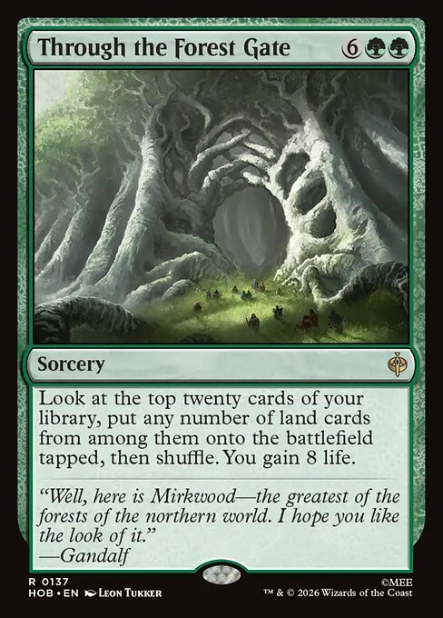 Through the Forest Gate card art