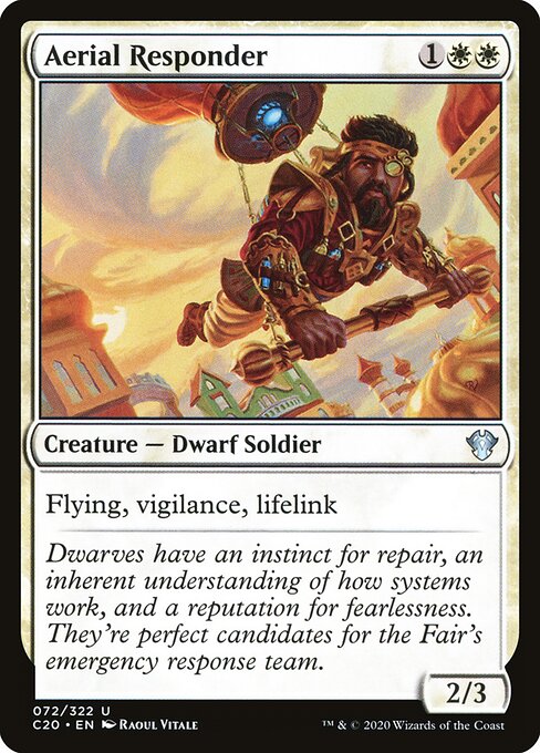 Aerial Responder card art