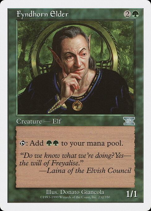 Fyndhorn Elder card art