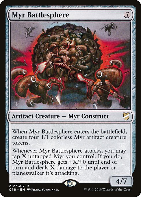 Myr Battlesphere card art