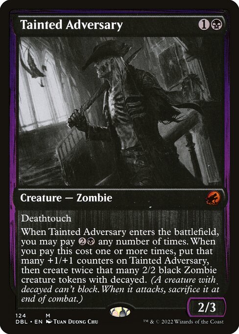 Tainted Adversary card art