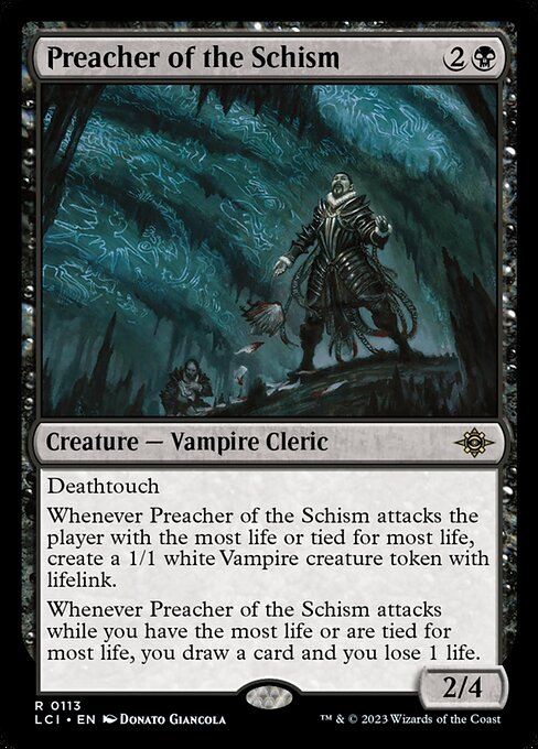 Preacher of the Schism card art