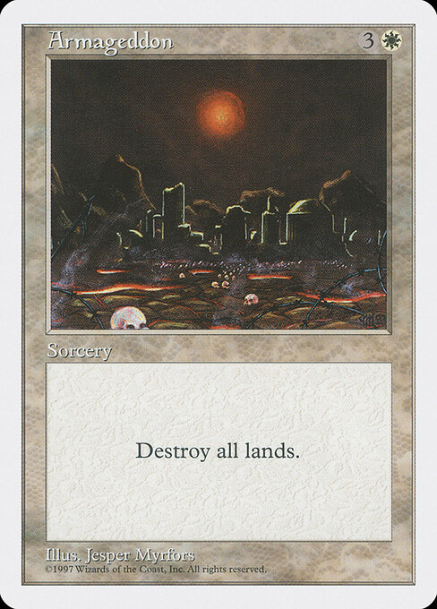 Armageddon card art
