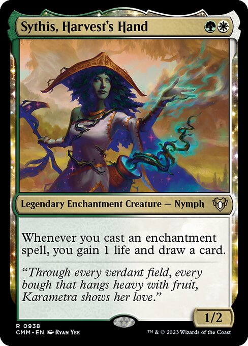 Sythis, Harvest's Hand card art