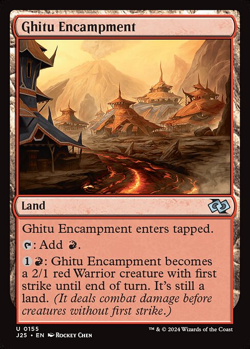 Ghitu Encampment card art