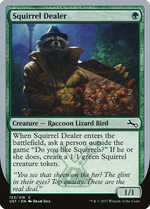 Squirrel Dealer card art