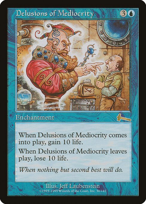 Delusions of Mediocrity card art