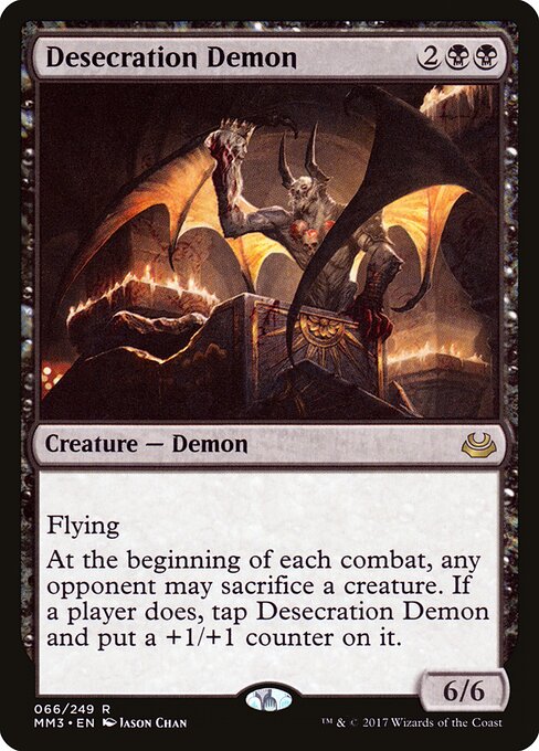 Desecration Demon card art