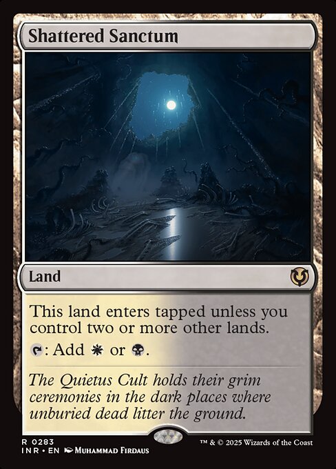 Shattered Sanctum card art