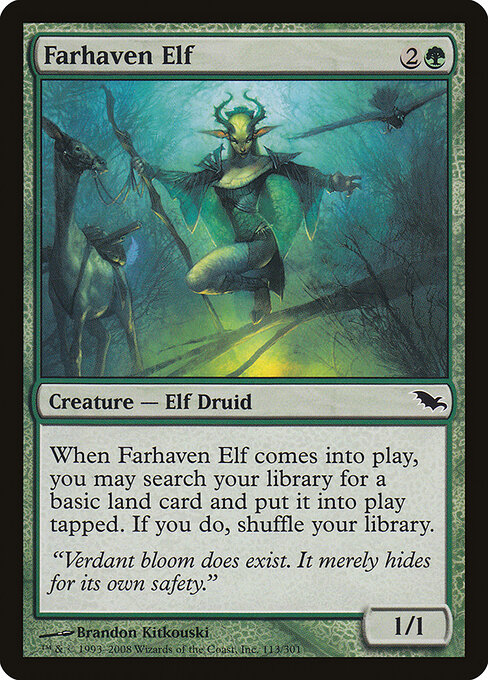 Farhaven Elf card art