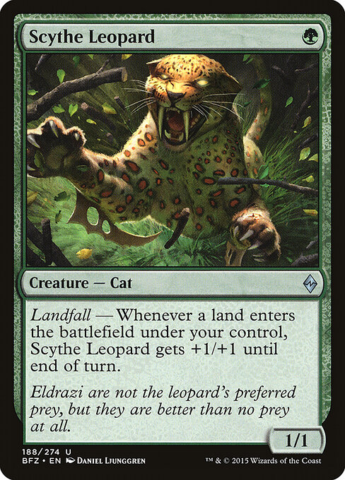 Scythe Leopard card art