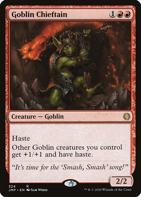 Goblin Chieftain card art