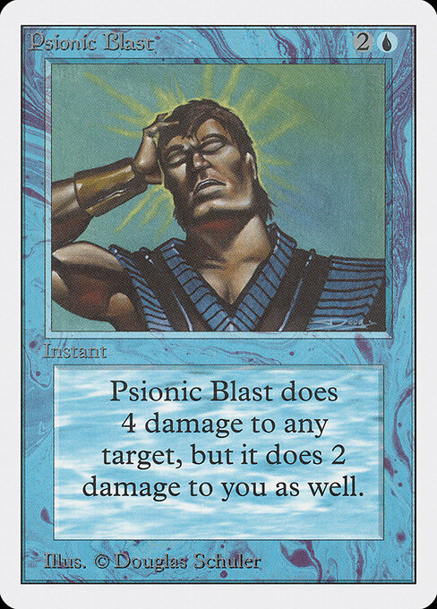 Psionic Blast card art