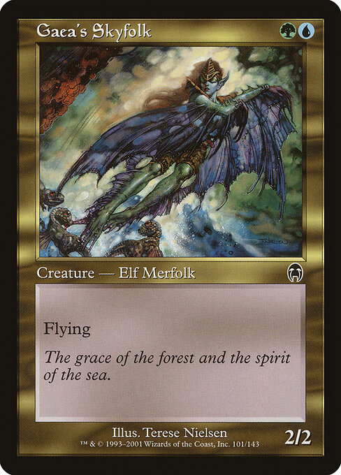 Gaea's Skyfolk card art
