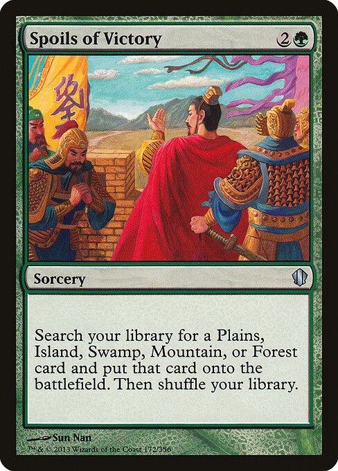 Spoils of Victory card art