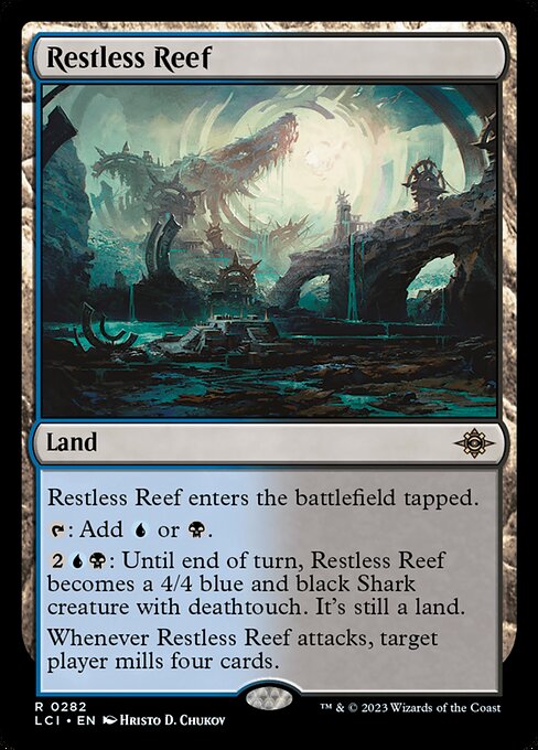 Restless Reef card art