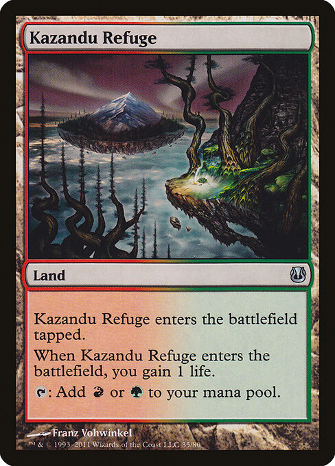 Kazandu Refuge card art