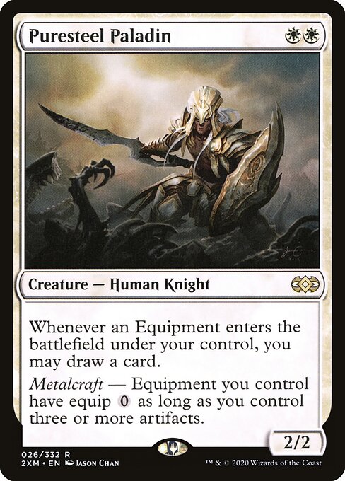 Puresteel Paladin card art