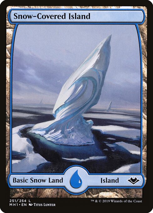 Snow-Covered Island card art