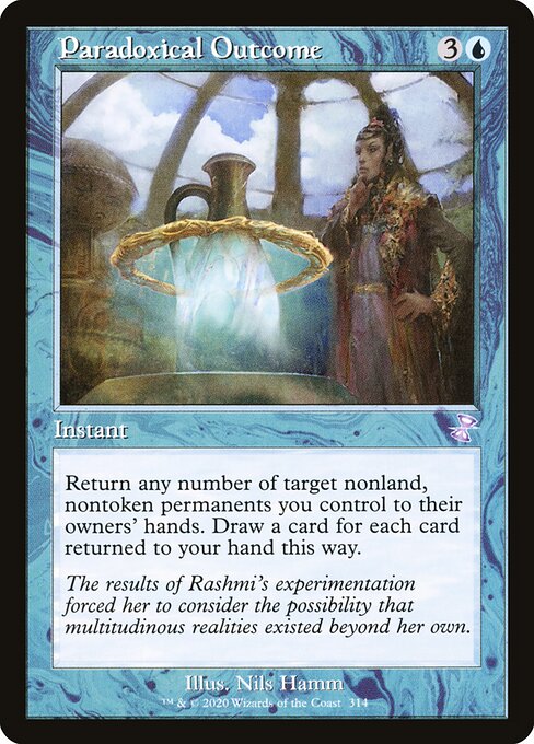 Paradoxical Outcome card art
