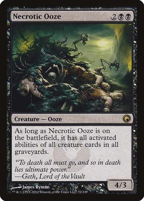 Necrotic Ooze card art