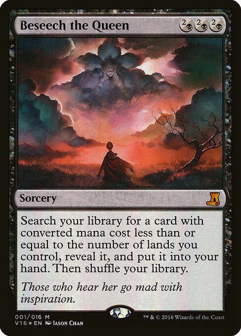 Beseech the Queen card art