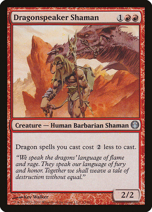 Dragonspeaker Shaman card art