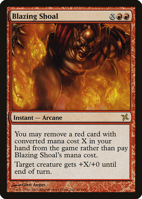 Blazing Shoal card art