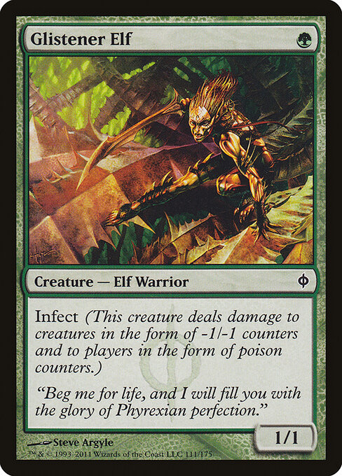 Glistener Elf card art