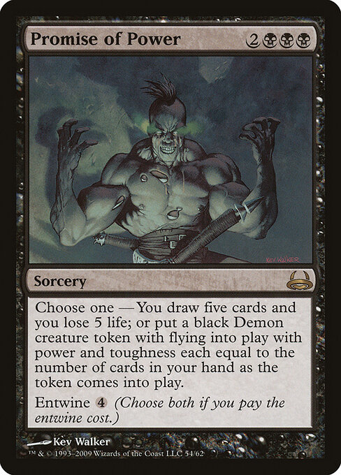 Promise of Power card art