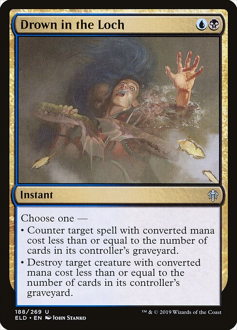 Drown in the Loch card art