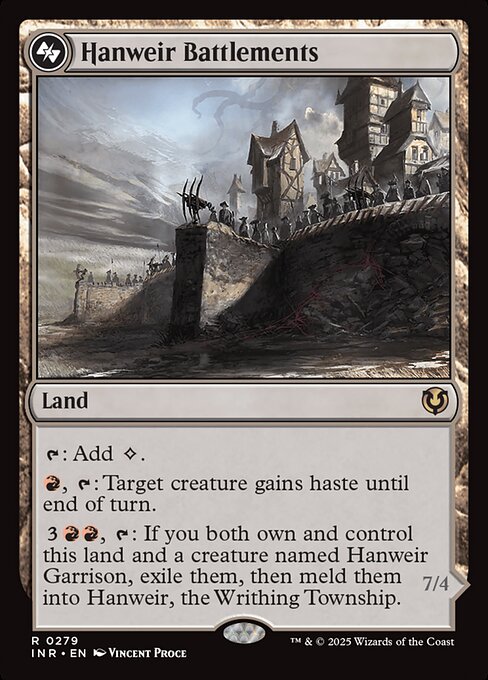 Hanweir Battlements card art