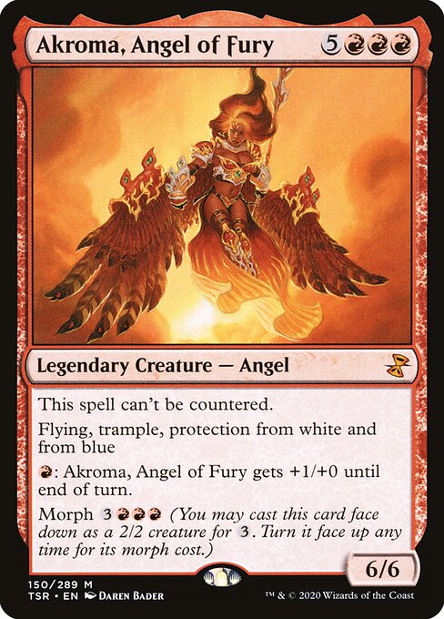 Akroma, Angel of Fury card art
