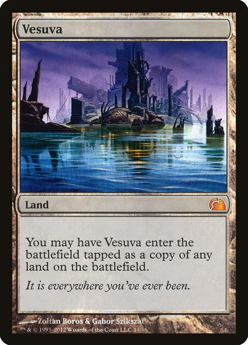 Vesuva card art