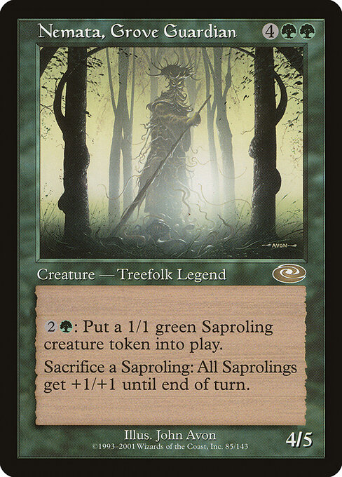 Nemata, Grove Guardian card art