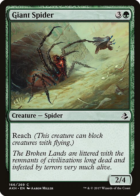 Giant Spider card art