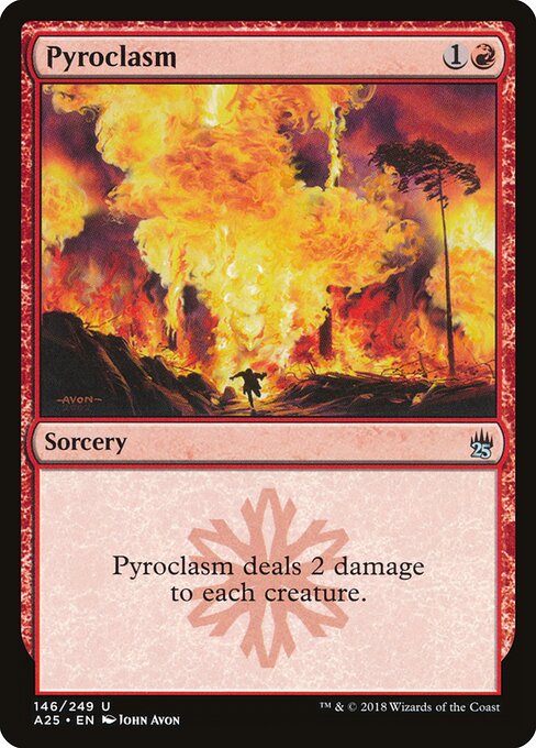 Pyroclasm card art