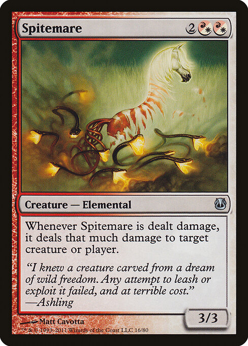 Spitemare card art