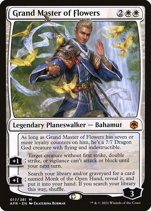 Grand Master of Flowers card art