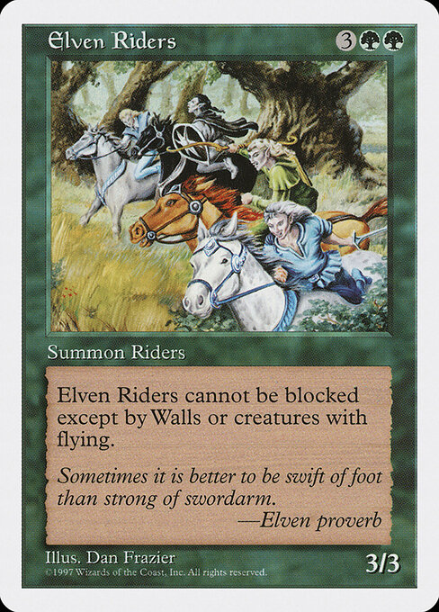 Elven Riders card art