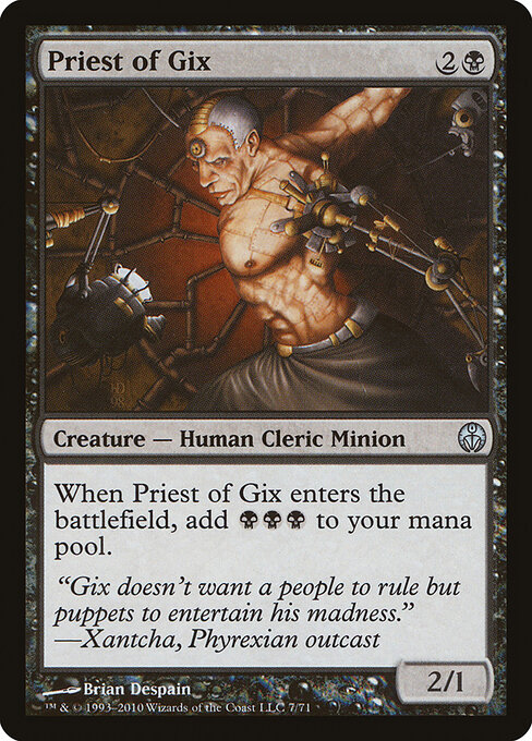 Priest of Gix card art