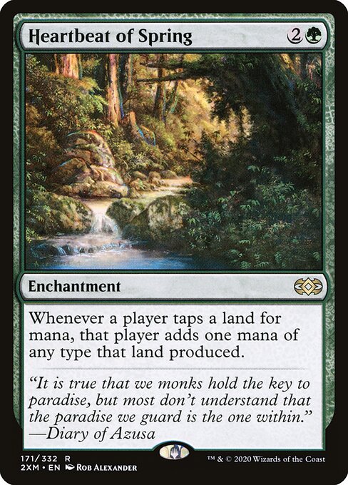 Heartbeat of Spring card art