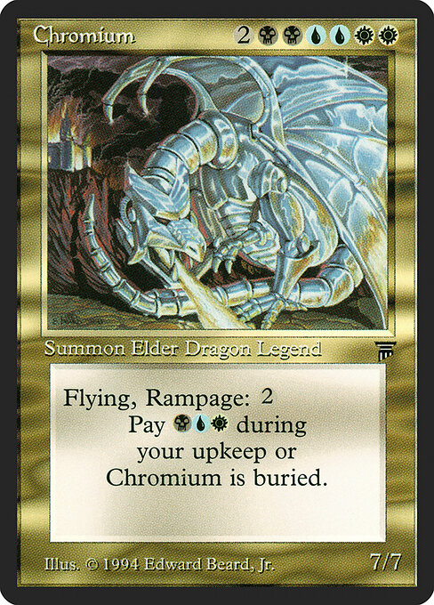 Chromium card art