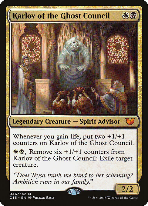 Karlov of the Ghost Council card art