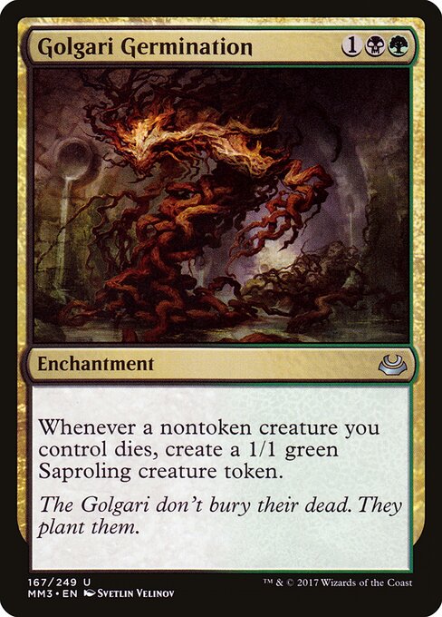 Golgari Germination card art